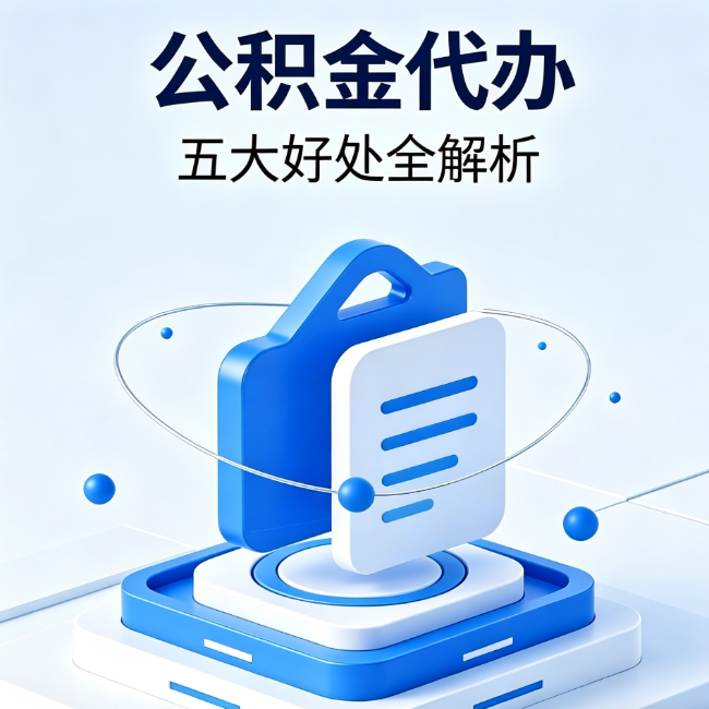 中卫公积金代办到底值不值？这5大好处让你少走弯路